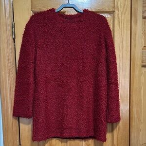 Reformation Cozy Red Mini Sweater Dresss